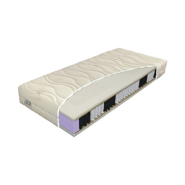 Materasso a molle dure double-face 140x200 cm Natura Hydrolatex - Materasso-image-2