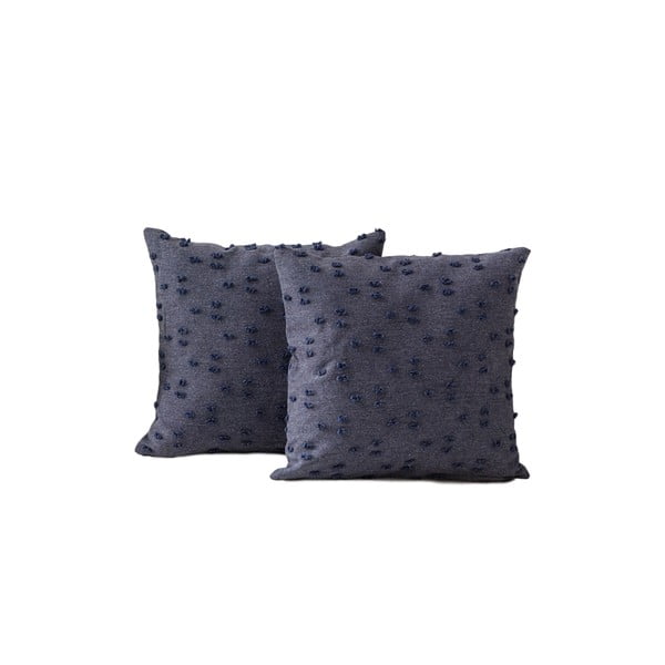 Federe decorative in set 2 pz 43x43 cm Tuffet – Mioli Decor