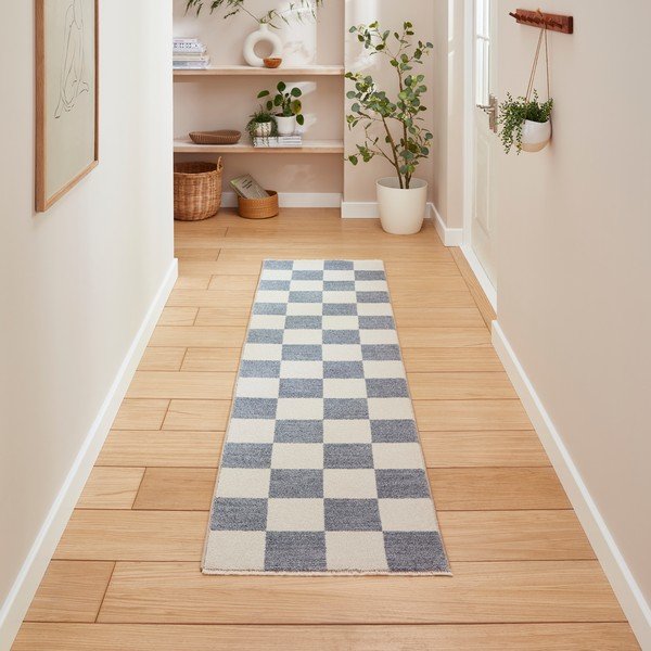 Passatoia blu 60x230 cm Baltimore – Think Rugs-image-1