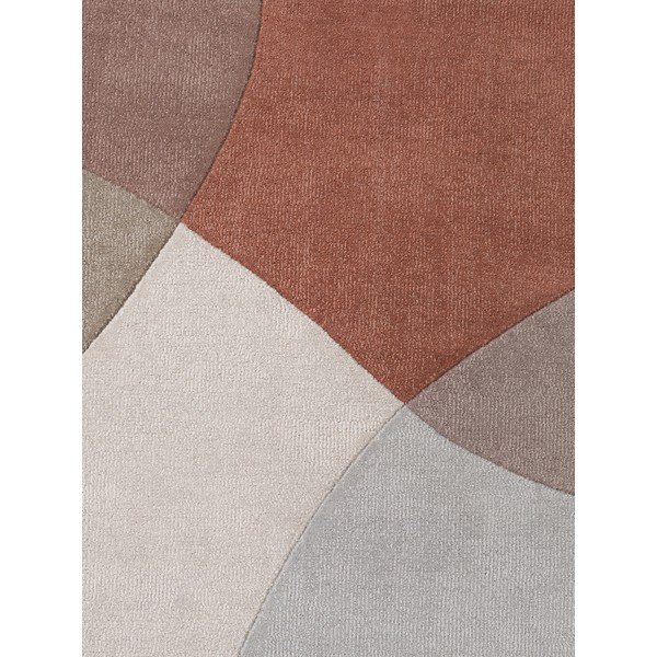 Tappeto rotondo beige in lana tessuto a mano ø 160 cm Hackney Clarissa – Ted Baker-image-3