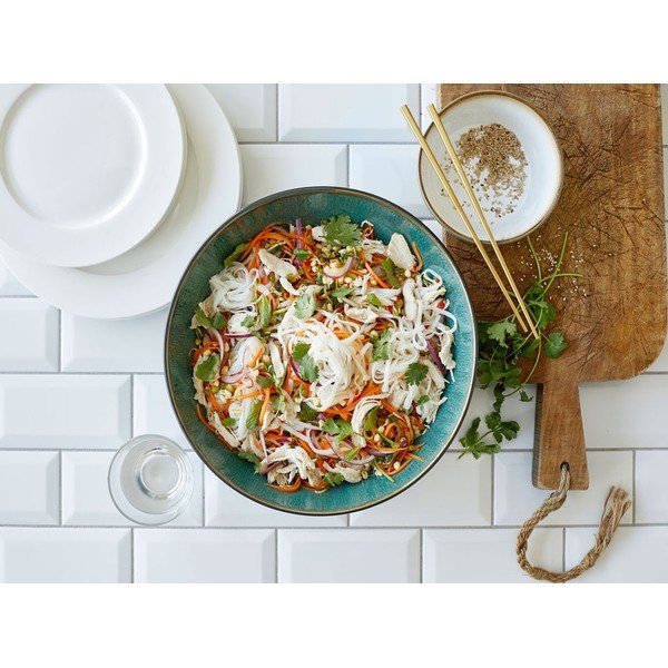 Ciotola verde/nera in gres ø 30 cm Gastro Green/Black – Bitz-image-1