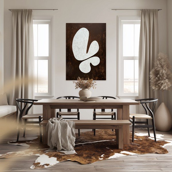 Dipinto stampato dipinto su tela 70x100 cm Root – Styler-image-1