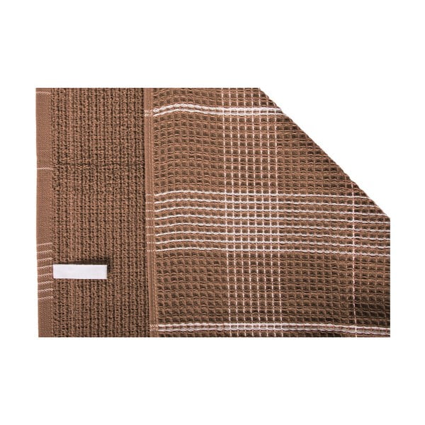 Set di 3 asciugamani 50x76 cm Duo Waffle - ZicZac-image-3