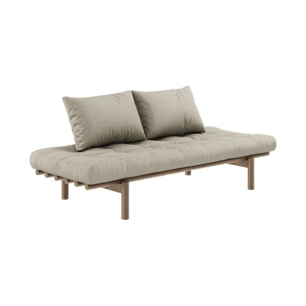 Divano in lino beige 200 cm Pace - Karup Design-image-3