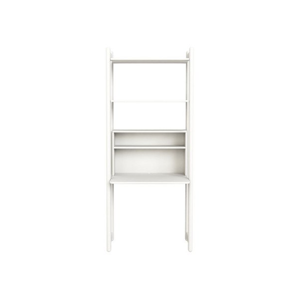 Scaffale per bambini bianco con scrivania , altezza 189,2 cm Shelfie - Flexa