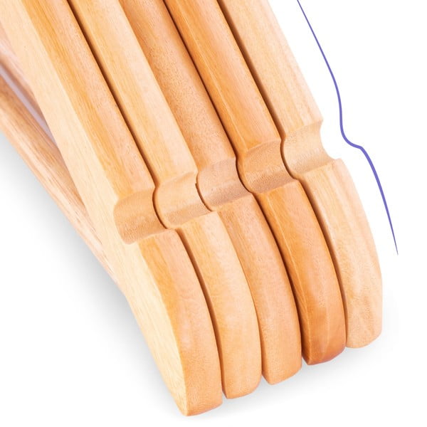 Appendini in legno in set da 50 pezzi Storn - Homede-image-4