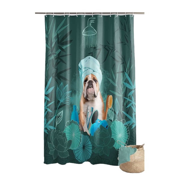 Tenda da doccia 180x200 cm Doggy zen - douceur d'intérieur
