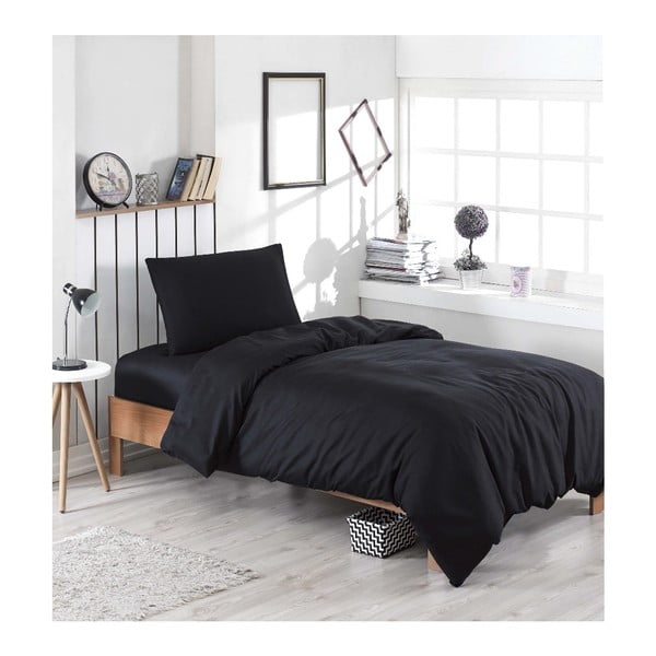 Ultimate Dark biancheria da letto singola con lenzuolo, 160 x 220 cm - Mijolnir