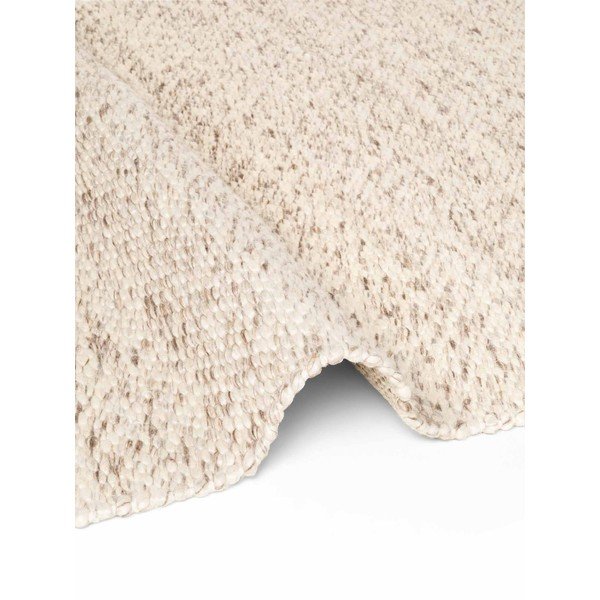 Tappeto beige/di colore naturale in lana tessuto a mano 140x200 cm Lyon Beans – Elle Decoration-image-4