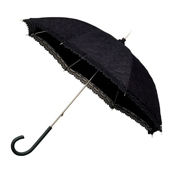 Ombrello vittoriano nero, ⌀ 85 cm - Ambiance