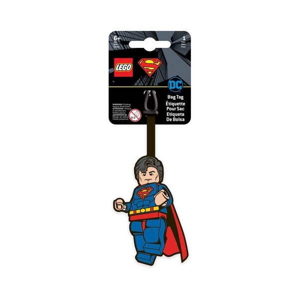 Etichetta per bagagli DC Superman Super Heroes - LEGO®-image-1