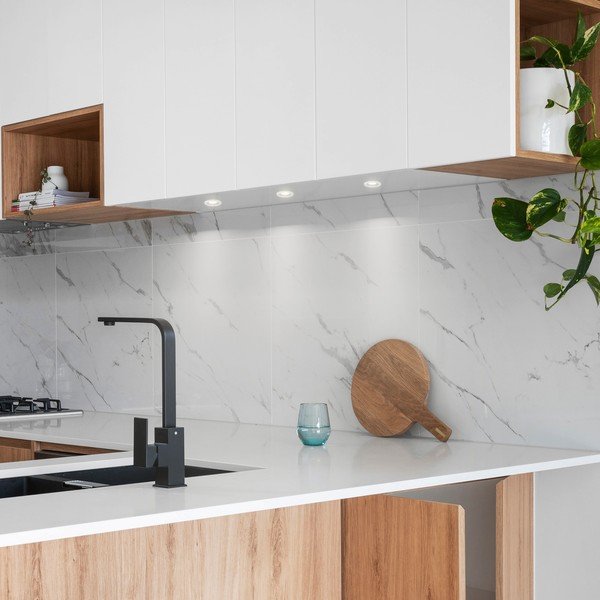 Faretto LED bianco e nero ø 4 cm - SULION-image-1