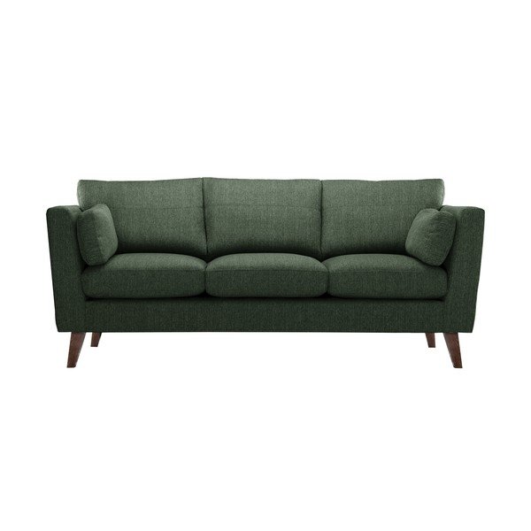 Divano verde scuro , 207 cm Elisa - Jalouse Maison