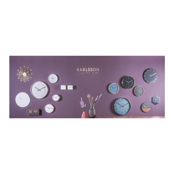 Orologio da parete bianco Charm - Karlsson-image-2