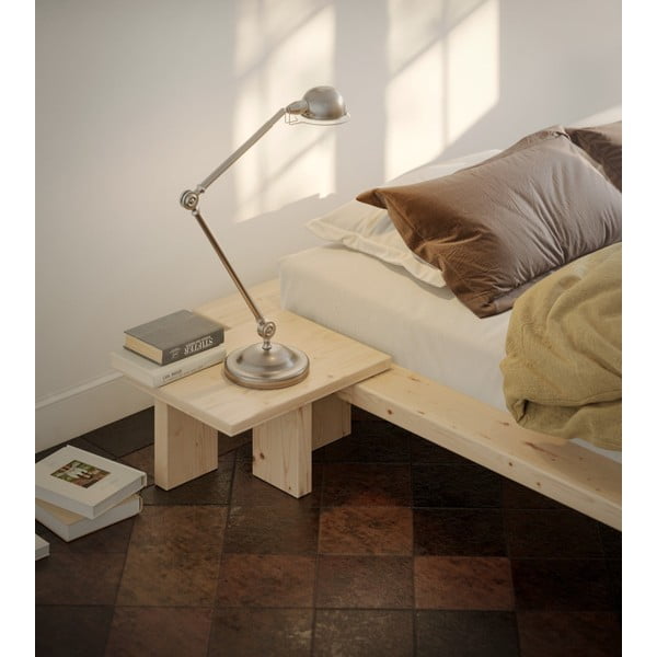 Comodino di colore naturale in pino massiccio Japan – Karup Design-image-4