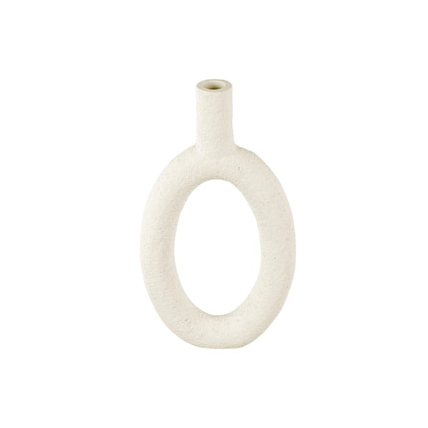 Vaso in poliresina beige Ring - PT LIVING