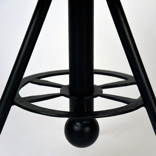 Sgabello da bar in legno di mango Solid - LABEL51-image-3