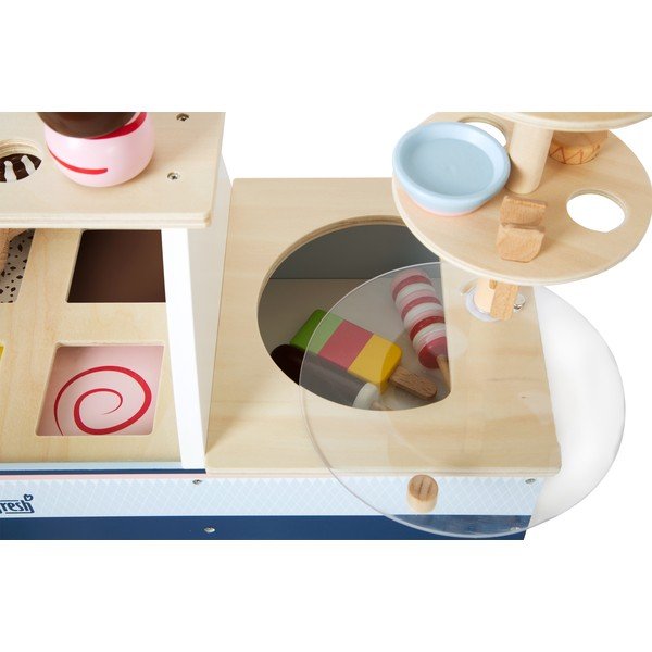 Buffet di gelati in legno per bambini - Legler-image-3