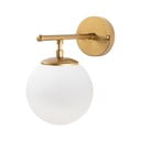 Lampada da parete bianca/color ottone Roe – Opviq lights