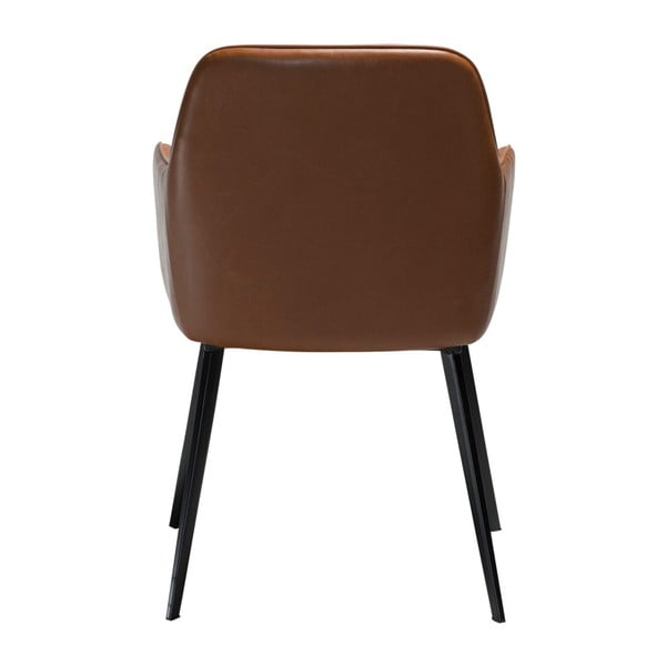 Sedia in similpelle marrone Embrace Vintage Embrance - DAN-FORM Denmark-image-4