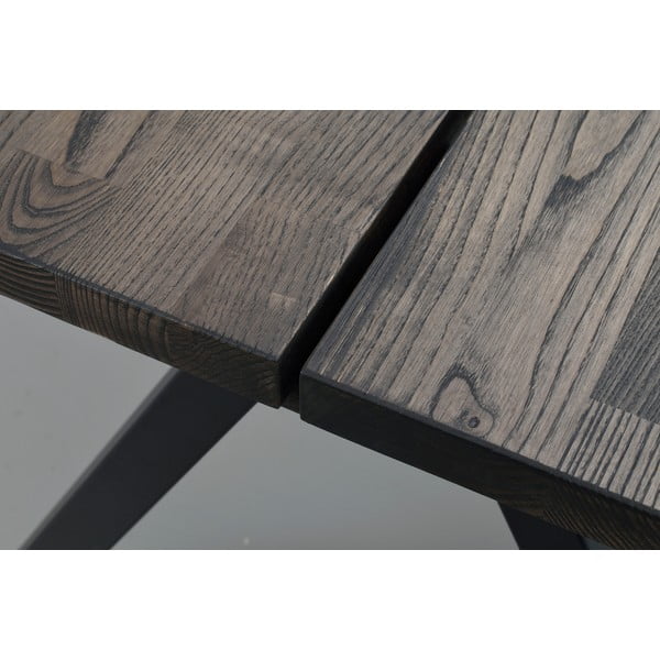 Tavolo da pranzo pieghevole con piano in rovere 220x100 cm Carradale - Rowico-image-4