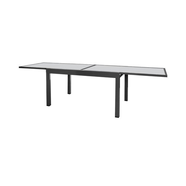 Tavolo da pranzo da giardino in metallo 90x135 cm Thais - LDK Garden-image-1