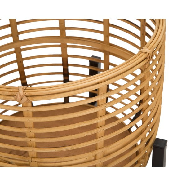 Set di 2 portavasi in rattan, altezza 47 cm - Mauro Ferretti-image-4