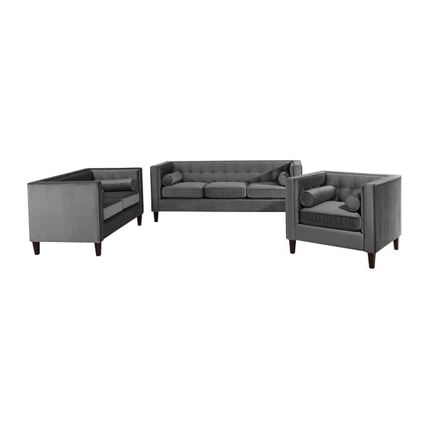 Poltrona grigio antracite Jeronimo - Max Winzer-image-2