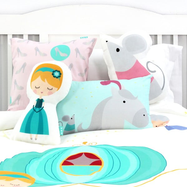 Copripiumino e cuscino in cotone per bambini , 140 x 200 cm Pumpkin - Mr. Fox-image-3