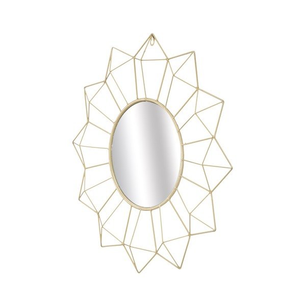 Nástěnné zrcadlo ve zlaté barvě Mauro Ferretti Soleado, ⌀ 60 cm-image-4