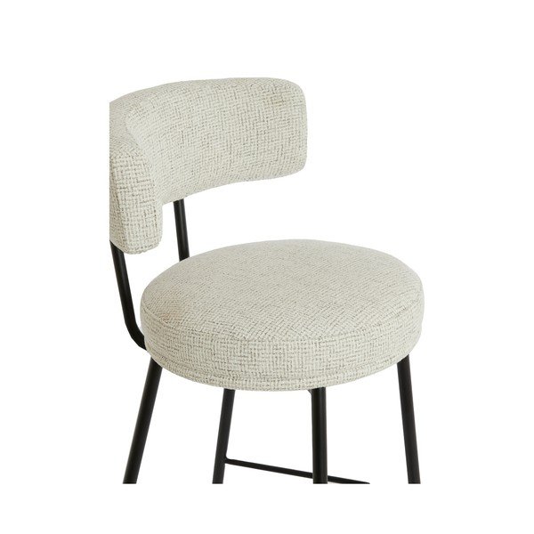 Sgabello da bar color crema imbottito Harvie – Light & Living-image-4