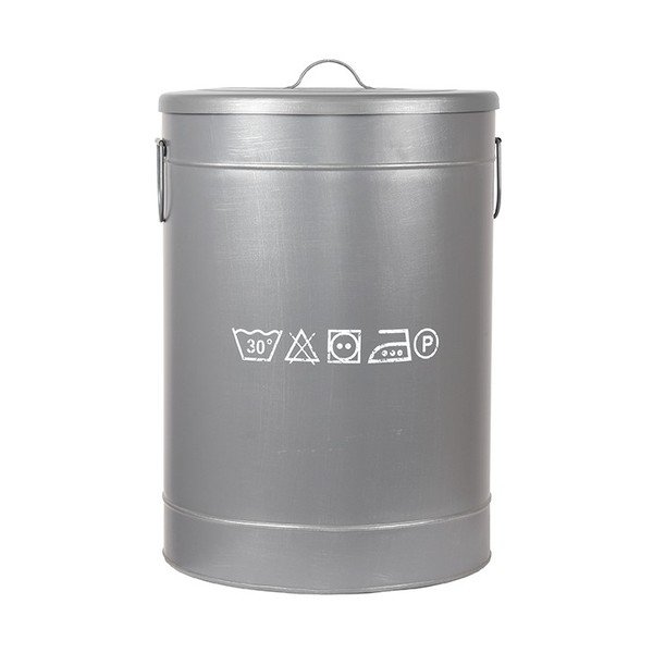 Cesto per biancheria in metallo , ⌀ 40 cm - LABEL51