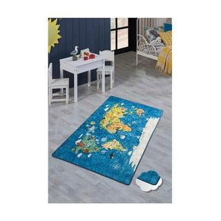 Tappeto per bambini , 100 x 160 cm World Map - Conceptum Hypnose