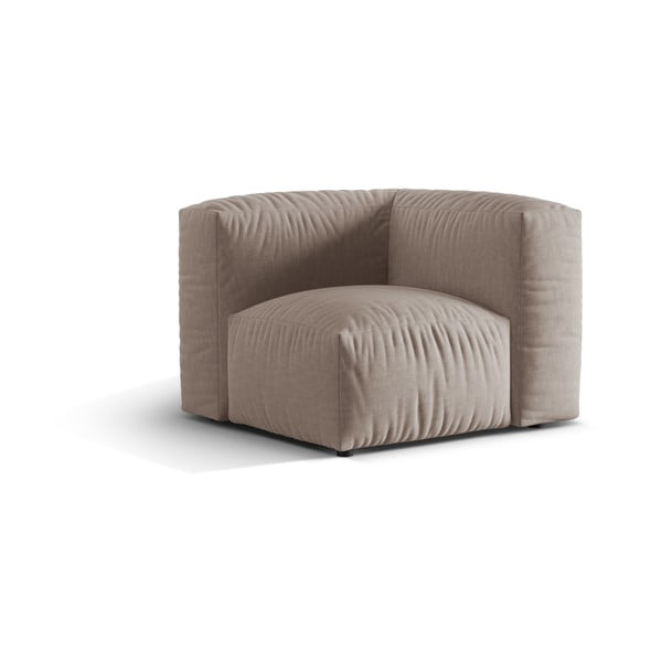 Modulo divano beige (angolo variabile) Martina - Micadoni Home-image-1