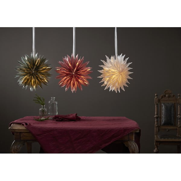 Decorazione luminosa natalizia verde ø 40 cm Dis - Star Trading-image-4