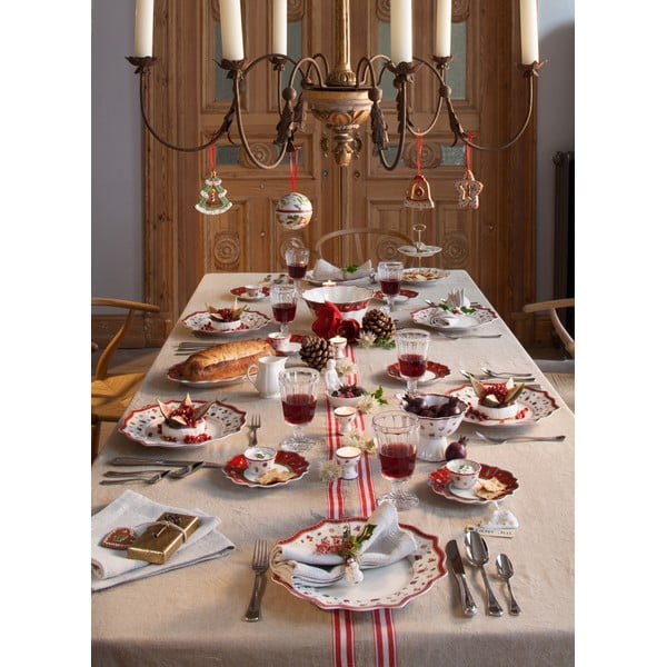 Ciotola natalizia in porcellana bianca e rossa , ø 14,8 cm Toy's Delight - Villeroy&Boch-image-2