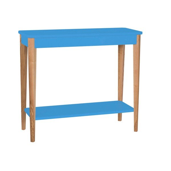 Consolle Ashme blu, larghezza 85 cm - Ragaba