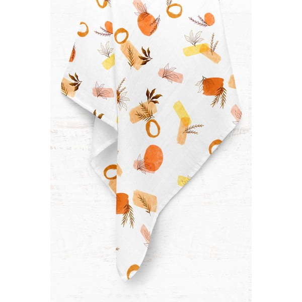 Coperta per bambini bianca in mussola 75x100 cm Rhapsody – Mijolnir-image-2