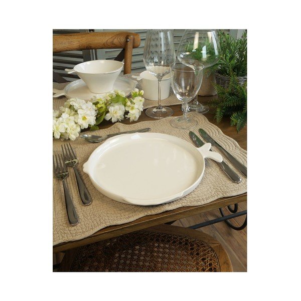 Set di 6 piatti White Style, 29 cm - Orchidea Milano