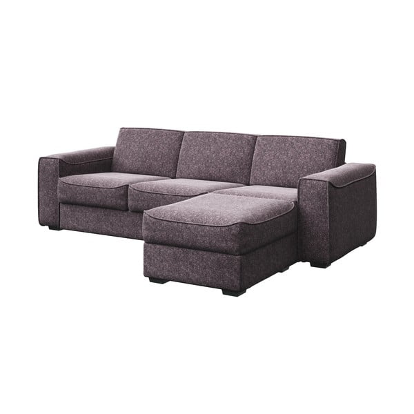 Divano letto angolare Mesonica grigio-marrone, angolo destro, 308 cm Munro - MESONICA-image-2