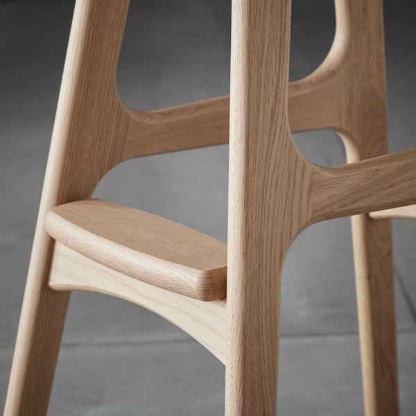 sedia bar girevole in pelle 86 cm Buck - Hammel Furniture-image-4