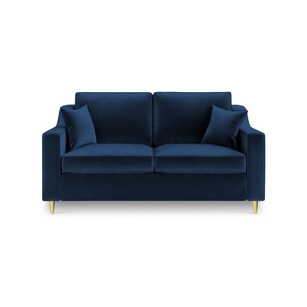 Divano a due posti blu scuro Marigold - Mazzini Sofas-image-1