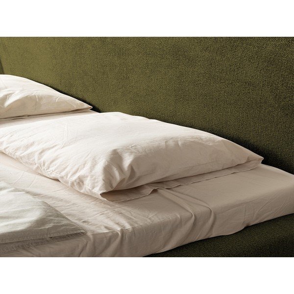 Letto matrimoniale imbottito verde scuro con rete inclusa 140x200 cm Makana – Makamii-image-3