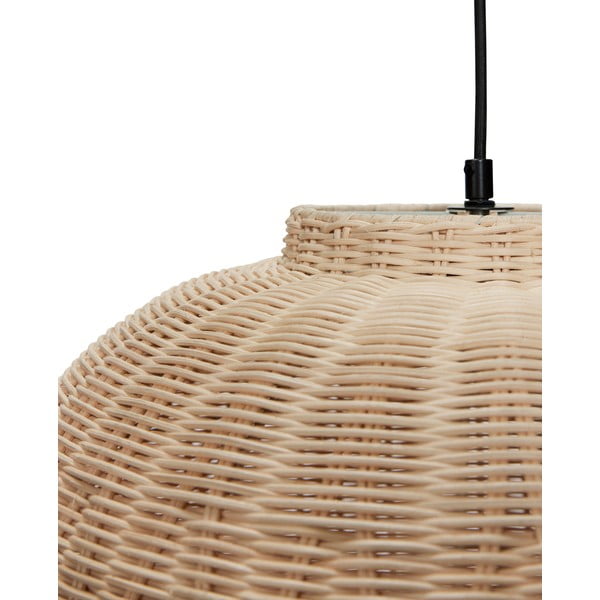 Lampada a sospensione in colore neutro ø 45 cm Chand - Hübsch-image-2