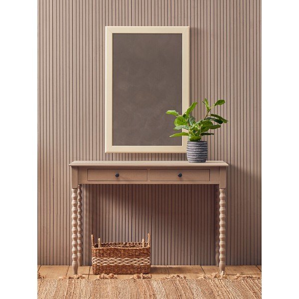 Scrivania in pino massiccio 48x107 cm Heritage – Premier Housewares-image-1