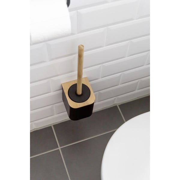Scopino nero autoportante in bambù Bambusa - Wenko-image-1