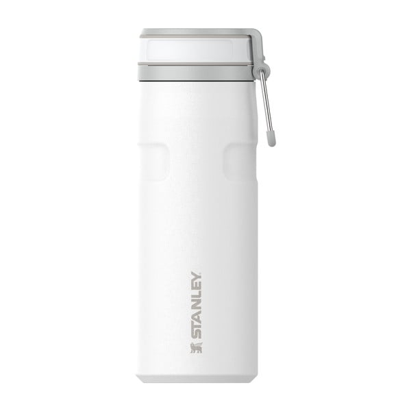 Borraccia termica bianca in acciaio inox 470 ml IceFlow™ Bottle Twist Flip Frost – Stanley