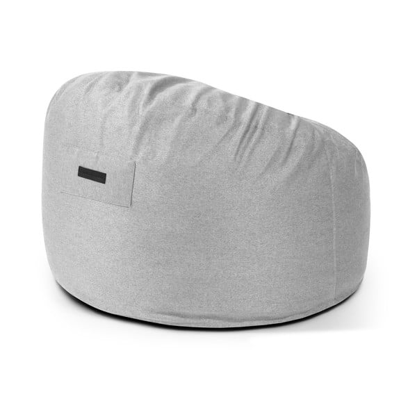 Pouf a sacco per bambini grigio chiaro Om 85 – SLOWDOWN-image-4