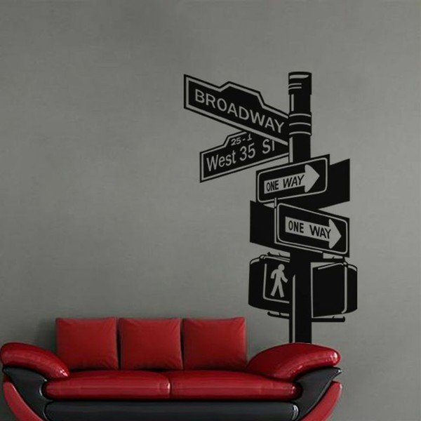 Samolepka Ambiance Broadway
