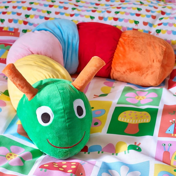 Cuscino per bambini in plush Charlee Caterpillar – Catherine Lansfield-image-2